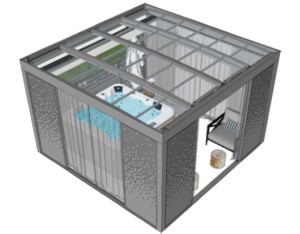 young alüminyum pergola