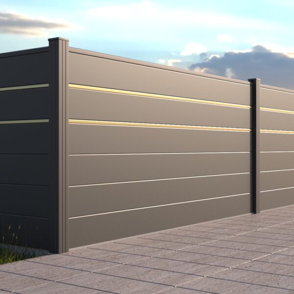 Young alüminyum bahçe çit sismleri